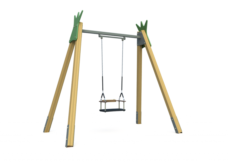 КАЧ-1.8 Качели на цепочках (брус) 